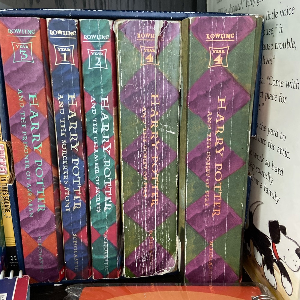 Harry Potter book set